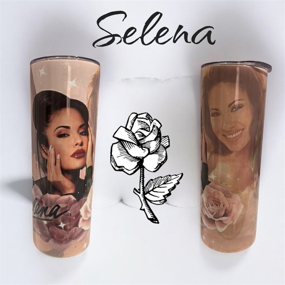 Selena 20 oz Tumbler style 7